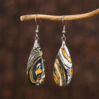 Elegant Teardrop Earrings with Imperial Stone – Versatile Jewelry for Women - Gems Ritual