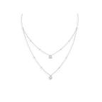 Elegant Zircon Set with Drop Earrings and Square Necklace - Gems Ritual