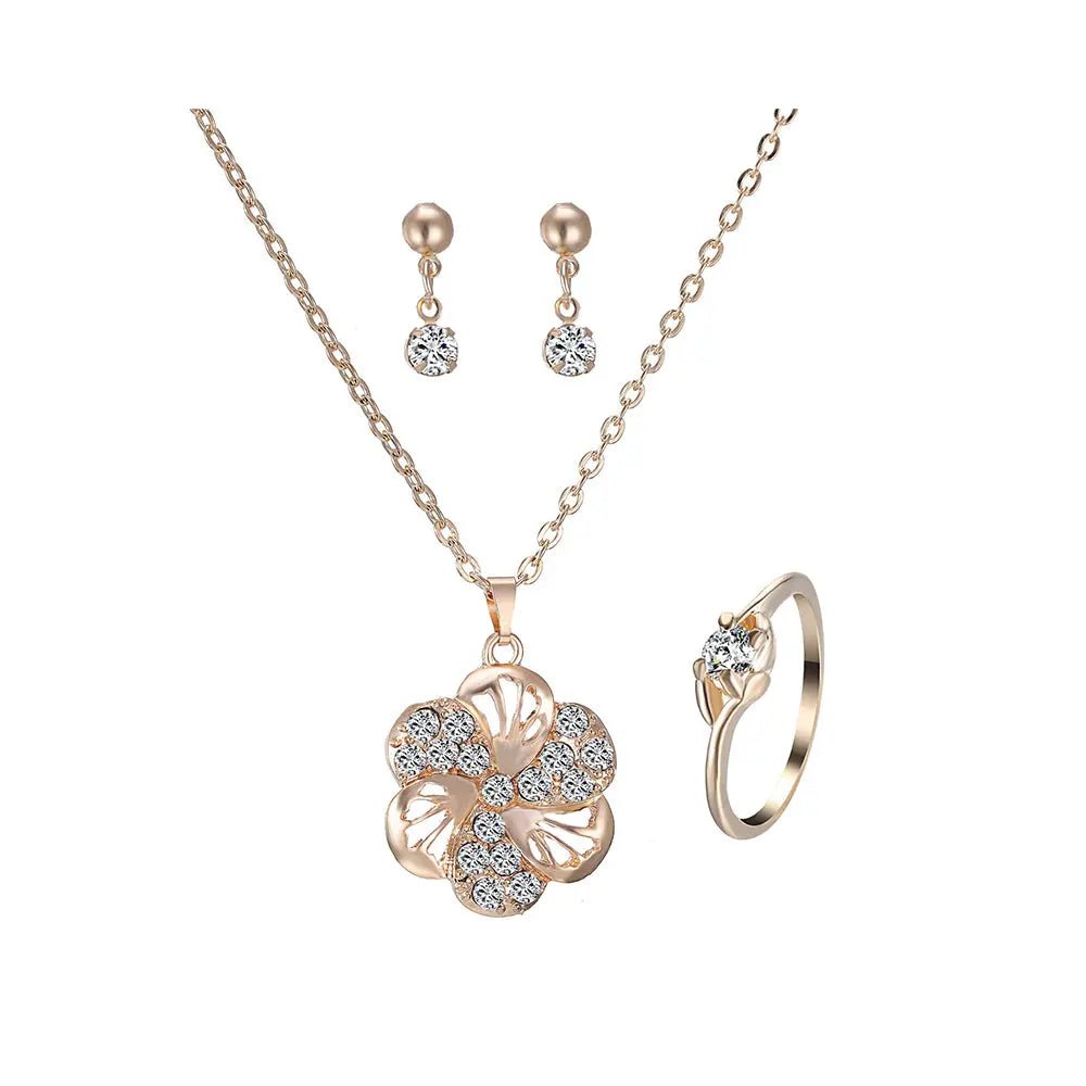 Heart Necklace – Sentimental Jewelry Set for Women - Gems Ritual