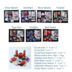 Mystic Energy Crystal Ball and Healing Gemstone Collection - Gems Ritual