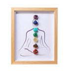 Healing Crystal Figurine – Seven Chakra Balance Decor - Gems Ritual