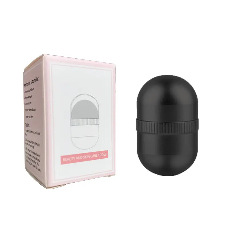 Volcanic Stone Face Roller | Oil-Absorbing & Skin Detox Tool Gems Ritual