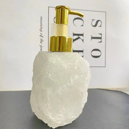 Natural Crystal Stone Bottle