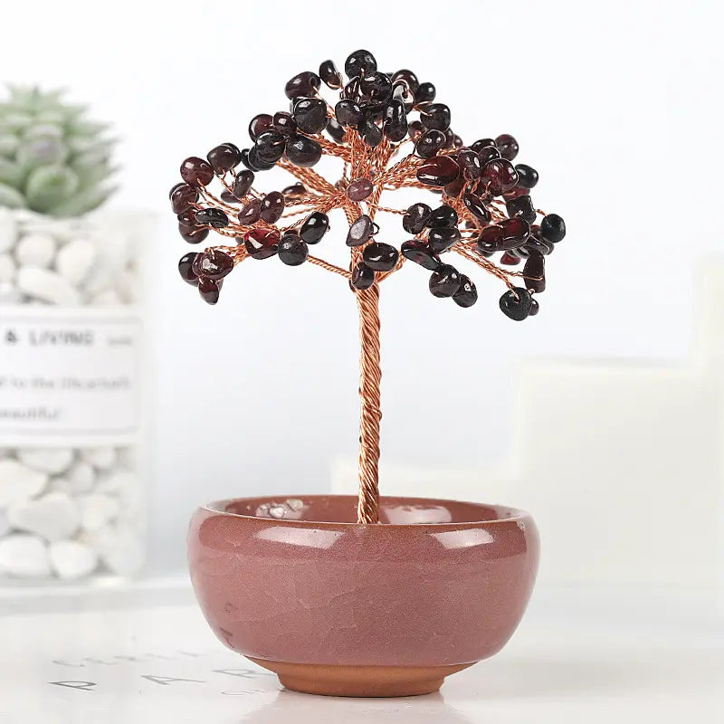 Crystal Energy Tree of Life – A Symbol of Growth and Harmony Gems Ritual