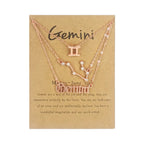Birthstone Necklaces – Modern Design with Astrological Charms - Gems Ritual