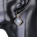 Natural Stone Drop Earrings for Everyday Sophistication - Gems Ritual