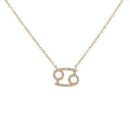 Celestial Diamond Zodiac Necklace – Astrology Sign Jewelry Gift - Gems Ritual