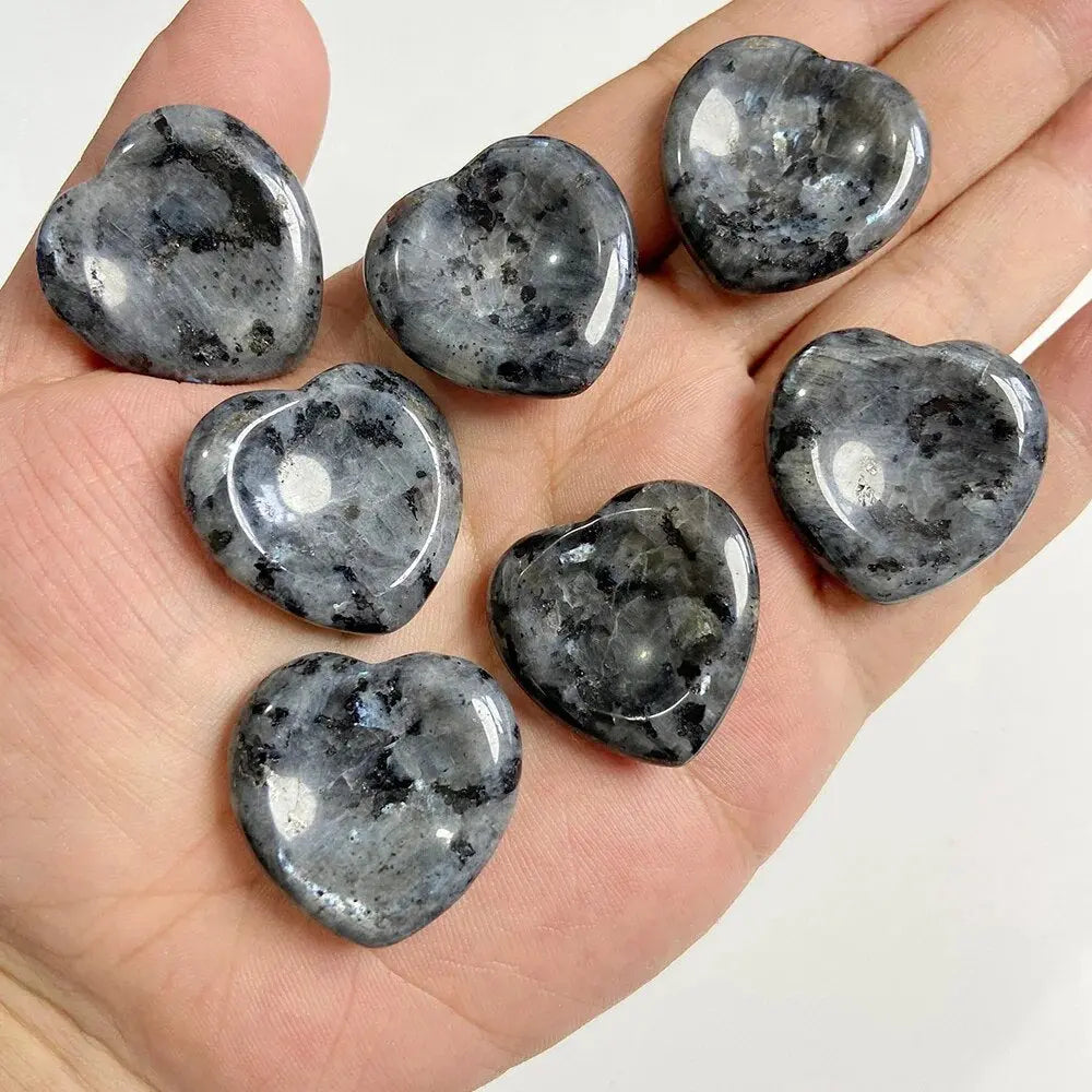 Heart Hand Stone Massage Set – Relaxation in Your Palm - Gems Ritual