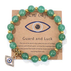 Unisex Agate Bead Bracelet – Elegance with a Touch of Energy - Gems Ritual