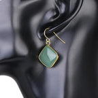 Natural Stone Drop Earrings for Everyday Sophistication - Gems Ritual