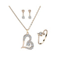 Heart Necklace – Sentimental Jewelry Set for Women - Gems Ritual