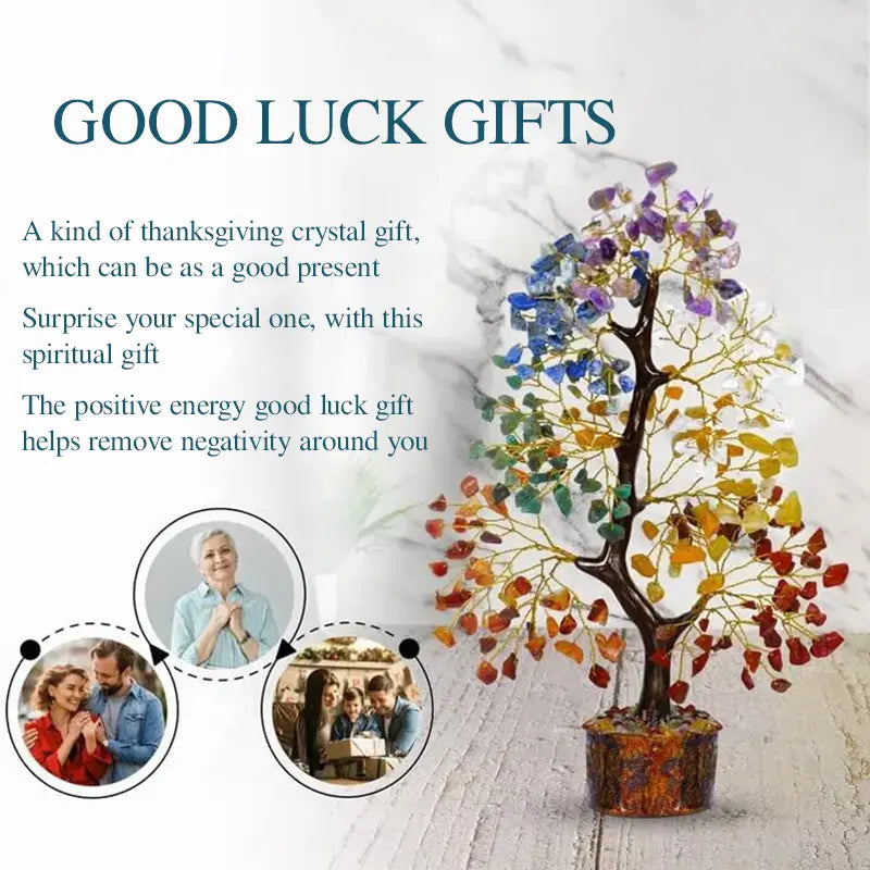 Tree of Life Crystal Decor – Energy & Elegance for Your Space - Gems Ritual