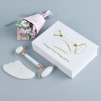 Serene White Jade Face Roller – The Key to Radiant Skin - Gems Ritual