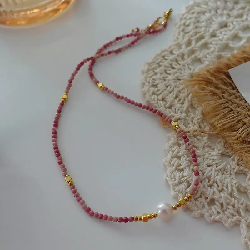 Bohemian Gemstone & Pearl Necklace – A Unique Blend of Color, Energy, and Style Gems Ritual
