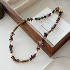 Bohemian Gemstone & Pearl Necklace – A Unique Blend of Color, Energy, and Style Gems Ritual