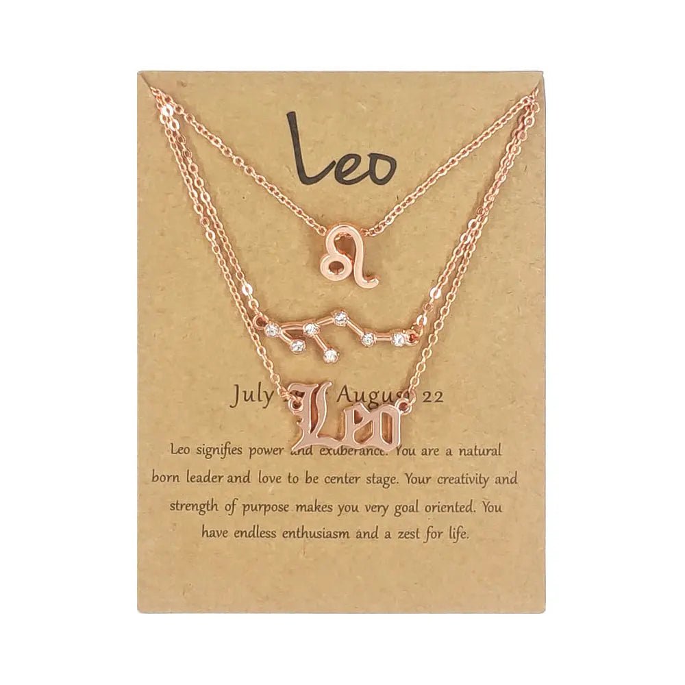 Birthstone Necklaces – Modern Design with Astrological Charms - Gems Ritual