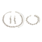 Radiant Crystal Jewelry Set for a Touch of Classic Glamour - Gems Ritual