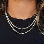 Luxurious Zircon Necklace and Bracelet Set - Gems Ritual