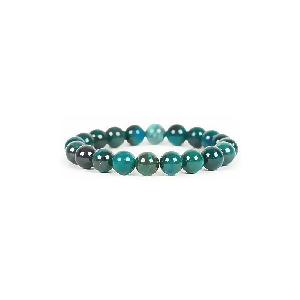 Malachite Stone Beaded Bracelet for Immune Support Gems Ritual