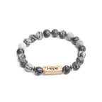 Hope Charm Bracelet – Natural Stone Energy Jewelry for Balance - Gems Ritual