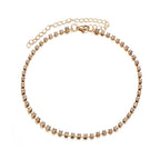 Minimalist Three-Layer Necklace Set with Pearl and Crystal Pendant - Gems Ritual