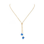 Minimalistic Necklace with Natural Stones - Gems Ritual
