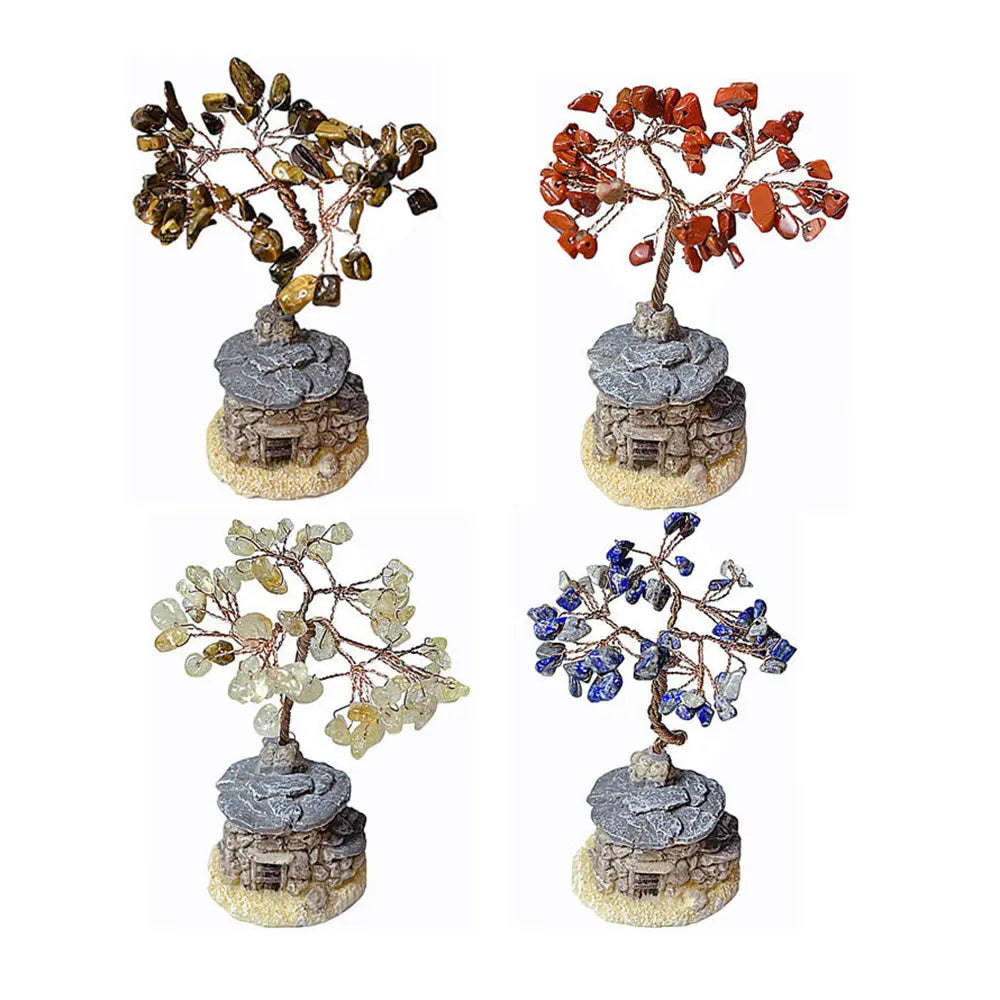 Handmade Crystal Tree for Positive Energy and Feng Shui - Gems Ritual