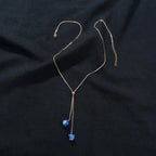 Minimalistic Necklace with Natural Stones - Gems Ritual