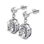 Luxury in Every Detail – Exquisite Topaz Drop Earrings - Gems Ritual