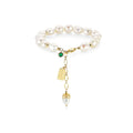 Natural Zircon Pearl Bracelet Luxury Jewelry - Gems Ritual