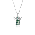 Eco - Friendly Green Moss Natural Stone Jewelry - Gems Ritual