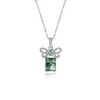 Eco - Friendly Green Moss Natural Stone Jewelry - Gems Ritual