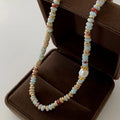 Bohemian Gemstone & Pearl Necklace – A Unique Blend of Color, Energy, and Style Gems Ritual