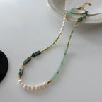 Bohemian Gemstone & Pearl Necklace – A Unique Blend of Color, Energy, and Style Gems Ritual