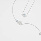 Radiant Starry Sky Jewelry – Zircon Necklace & Bracelet Set - Gems Ritual