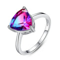 Colorful Topaz Gemstone Ring – Exquisite Crystal Jewelry - Gems Ritual
