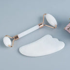 Serene White Jade Face Roller – The Key to Radiant Skin - Gems Ritual