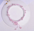 A Chic Crystal Anklet Infused with Healing Energy Gems Ritual