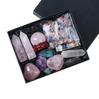 Mystic Energy Crystal Ball and Healing Gemstone Collection - Gems Ritual