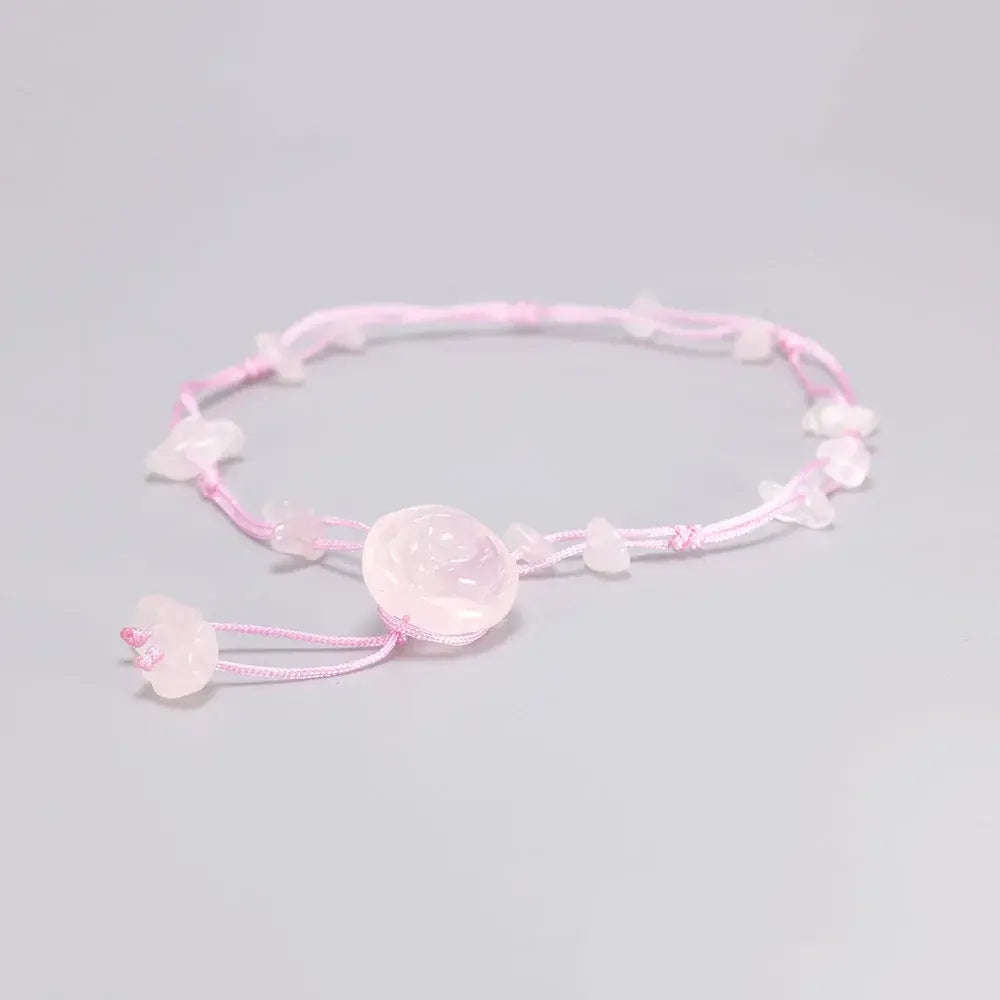 A Chic Crystal Anklet Infused with Healing Energy Gems Ritual