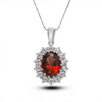 Glamorous Sapphire Jewelry Set with Zirconia Accents Gems Ritual
