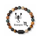 Healing Zodiac Bracelet – Tiger Eye & Natural Gemstone Jewelry - Gems Ritual