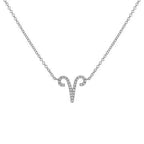 Celestial Diamond Zodiac Necklace – Astrology Sign Jewelry Gift - Gems Ritual