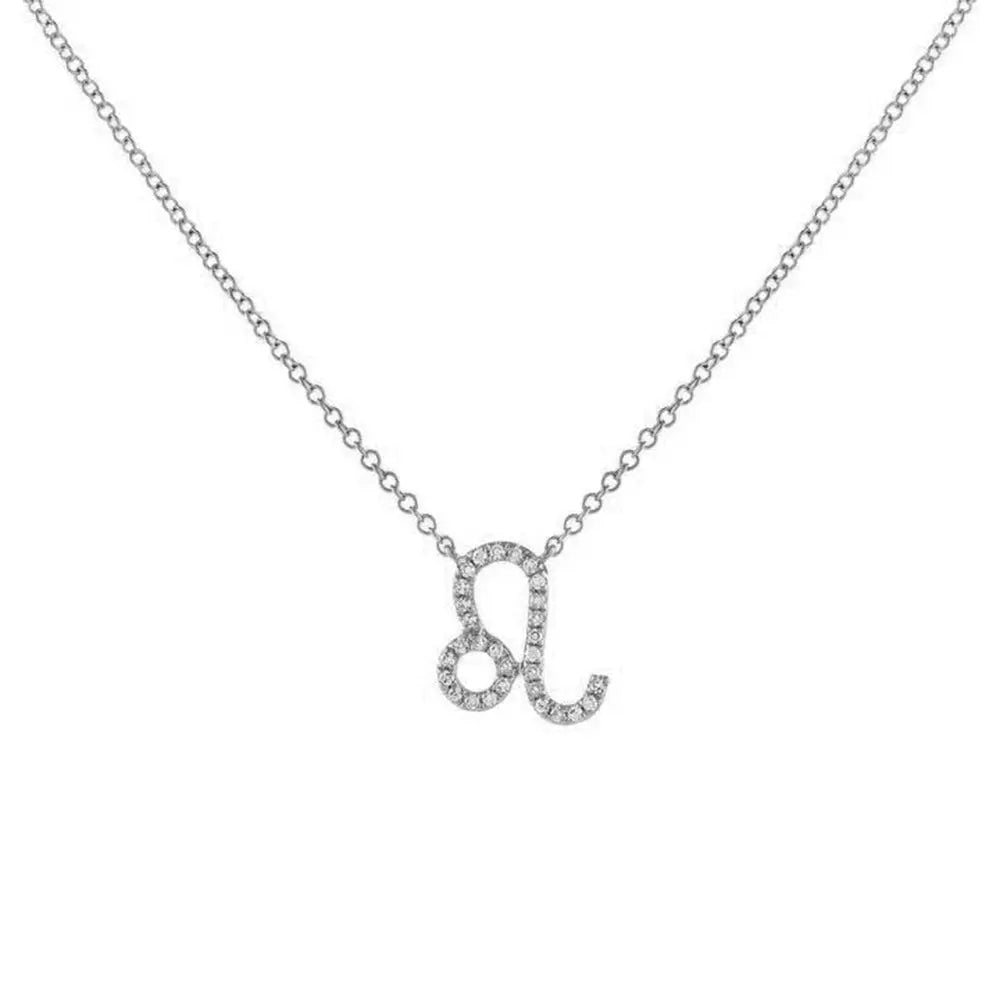 Celestial Diamond Zodiac Necklace – Astrology Sign Jewelry Gift - Gems Ritual