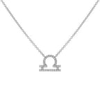 Celestial Diamond Zodiac Necklace – Astrology Sign Jewelry Gift - Gems Ritual