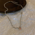 Morganite Jewelry Set – Delicate Waves of Style - Gems Ritual