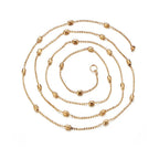 Minimalist Three-Layer Necklace Set with Pearl and Crystal Pendant - Gems Ritual