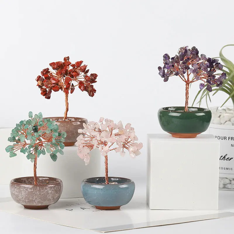 Crystal Energy Tree of Life – A Symbol of Growth and Harmony Gems Ritual