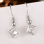 Geometric Zircon Jewelry Set – Modern Elegance in Every Detail - Gems Ritual