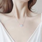 Radiant Starry Sky Jewelry – Zircon Necklace & Bracelet Set - Gems Ritual